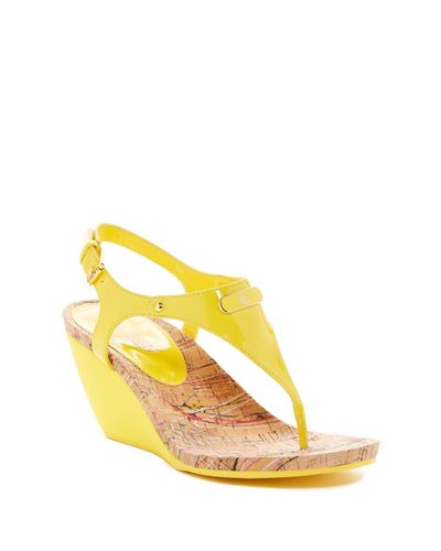 ralph lauren yellow sandals